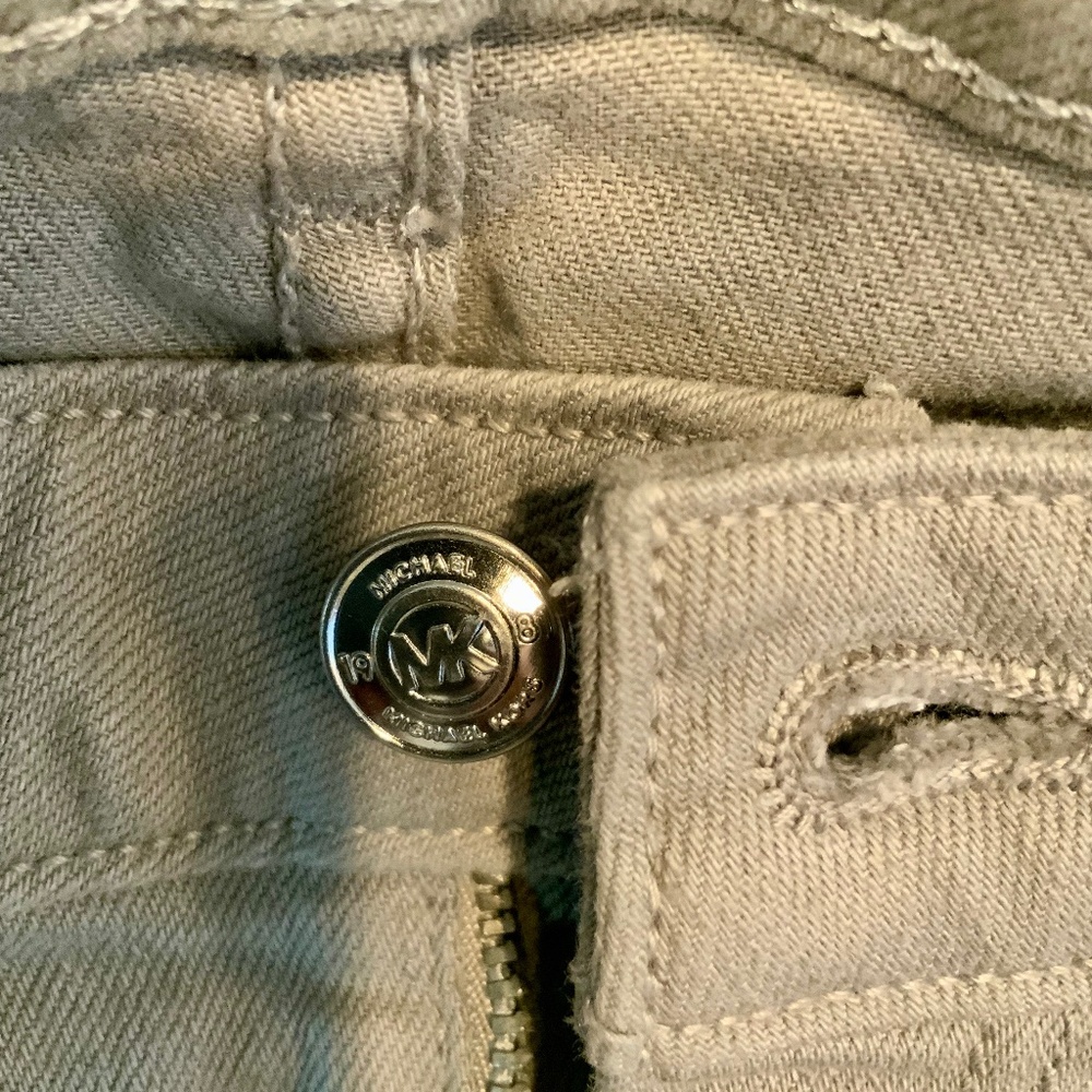 NWT Michael Kors Skinny Jeans Sz 2 Gray - Picture 3 of 7